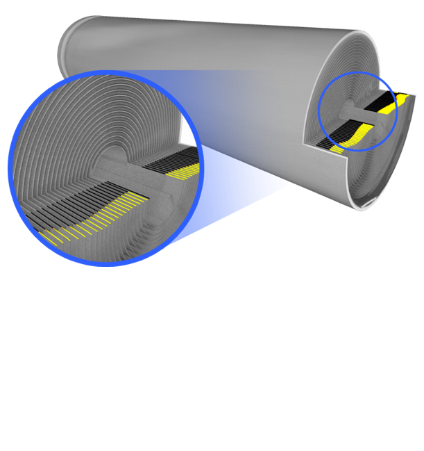 Anode Overhang Analysis in Cylindrical Cells Using Tescan Micro-CT